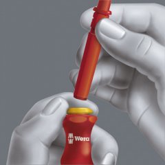 Сменный стержень для отверток Kraftform Kompakt VDE 67 i TORX®, TX 10 x 154 mm, WERA, ( WE-003431 )