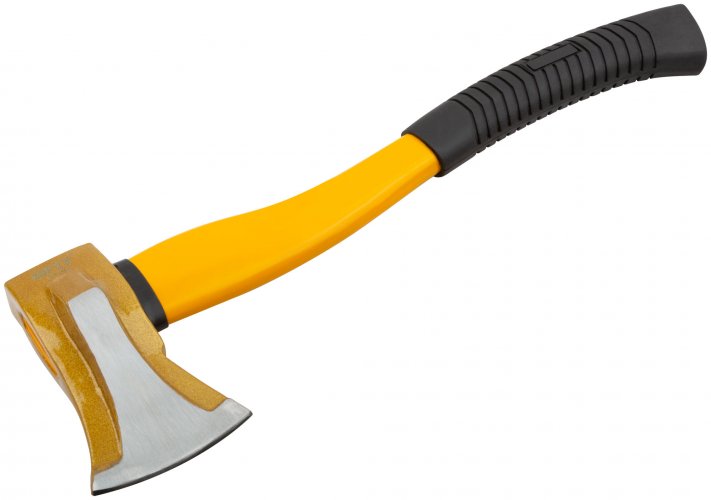 Топор-колун "ушастый" кованый, фиберглассовая ручка 1000 гр. FIT 46154