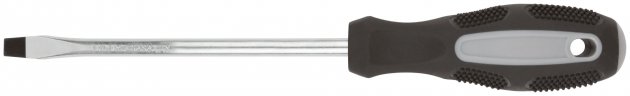 Отвертка "Мастер", CrV сталь, прорезиненная ручка 8х150 мм SL КУРС 53789