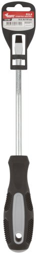 Отвертка "Мастер", CrV сталь, прорезиненная ручка 8х150 мм SL КУРС 53789