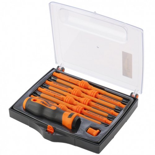 Набор отверток со сменными жалами, 9 пред, CrV Sparta ( 135436 )