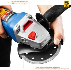 Углошлифовальная машина ЗУБР ПРОФЕССИОНАЛ УШМ-П125-850