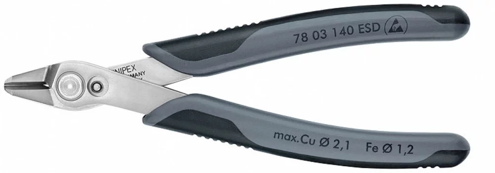 Electronic Super Knips XL ESD 140 мм, KNIPEX, ( KN-7803140ESD )