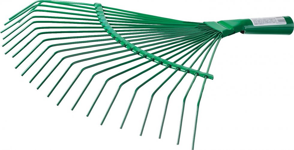 Веерные проволочные грабли без черенка РОСТОК 375x430 мм 39620_z01