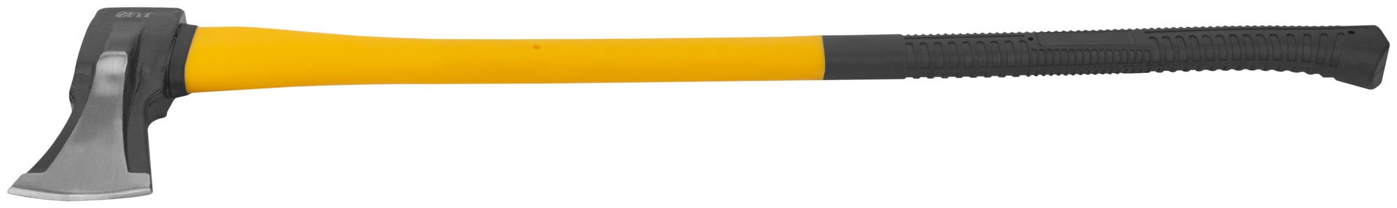 Топор-колун "ушастый" кованый, фиберглассовая длинная ручка 900 мм, 2000 гр. FIT 46155