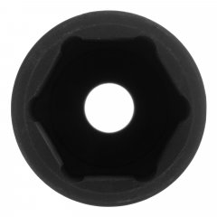 Головка ударная удлиненная шестигранная, 30 мм, 1/2, CrMo Stels 13951