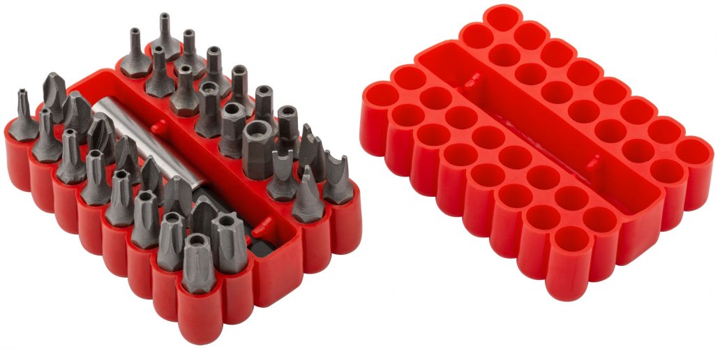 Набор бит 33 шт. CrV FIT 57855