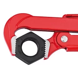 Клещи трубные 90° с красным порошковым покрытием 650 мм KNIPEX KN-8310030
