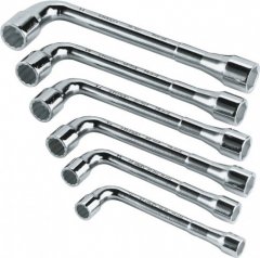 Набор из 10-ти гаечных трубчатых Г-образных ключей "Expert" с 6- и 12-гранным профилем головок 8->19, STANLEY, ( 1-17-387 )