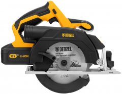 Пила циркулярная аккумуляторная бесщет. CCS-165, 18В Li-Ion Denzel