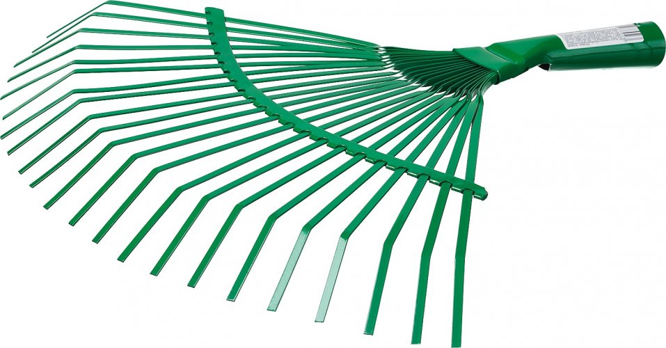 Веерные пластинчатые грабли без черенка РОСТОК 385x450 мм 39621_z01