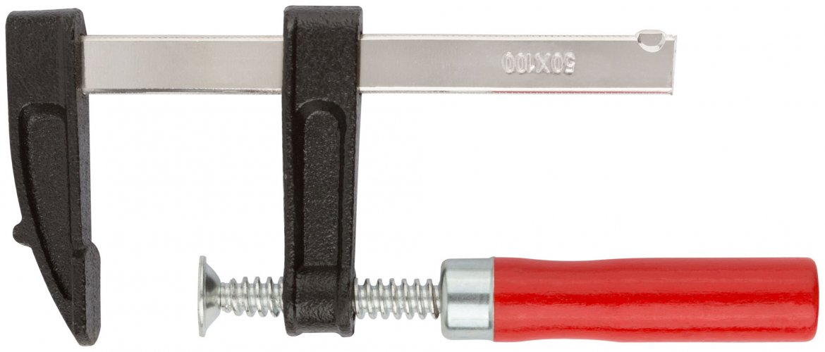 Струбцина тип "F" 50x100 мм FIT 59010