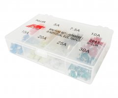 Предохранитель 5-30А мини (японские авто) 105шт. в боксе JTC-2043