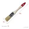 Плоская кисть STAYER UNIVERSAL-STANDART 0101-020