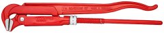 Клещи трубные 90° с красным порошковым покрытием 750 мм, KNIPEX, ( KN-8310040 )