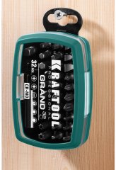 Набор бит с магнитным адаптером KRAFTOOL 26083-H32