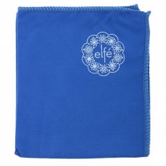 Салфетка из микрофибры для оптики, стекол и зеркал синяя 350 х 300 мм Elfe 92312