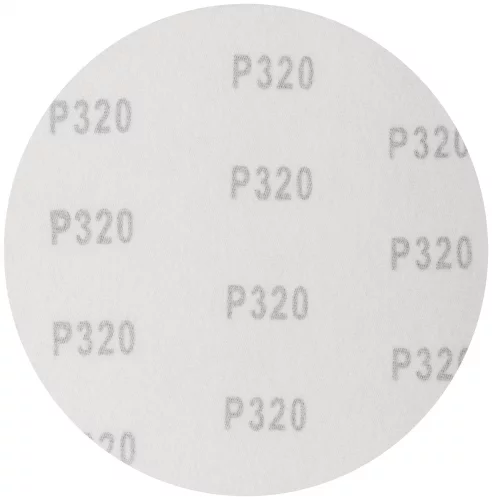 Круги шлифовальные сплошные (липучка), алюминий-оксидные, 150 мм, 5 шт. Р 320 FIT 39810