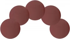 Круги шлифовальные сплошные (липучка), алюминий-оксидные, 150 мм, 5 шт. Р 320 FIT 39810
