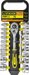 Набор STAYER STANDARD 3/8", 21 предмет 27752-H21