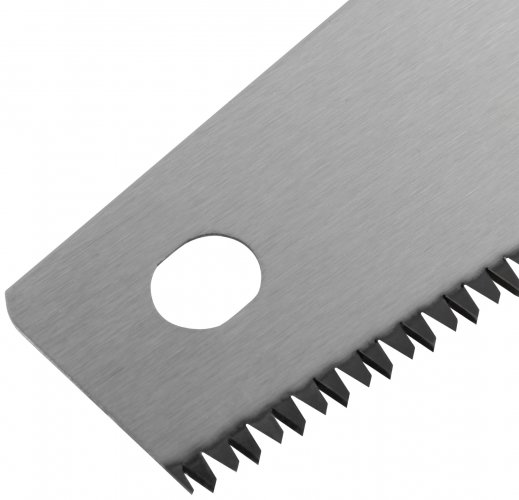 Ножовка по дереву, средний каленый зуб 7 ТPI, 3D заточка, пласт.прорезиненная ручка, 500 мм FIT 40450