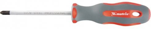Отвертка Profi, SL3 х 75 мм, SVСM, двухкомпонентная рукоятка Matrix ( 11954 )