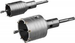 Набор коронок по бетону с оснасткой в кейсе Профессионал (50, 68 мм) ЗУБР 29185-H2-1