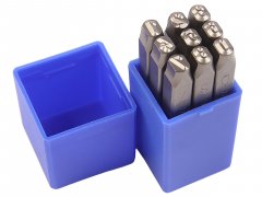 Клейма цифровые 5мм (HRC 60+-2град. DIN 1451) JTC-7242