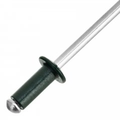Заклепки 3.2 х 8 мм RAL 6005, темно-зеленые, 50 шт Matrix 40674