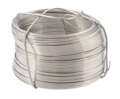 Проволока из нержавеющей стали 0.9 мм, длина 50 м Сибртех 47762