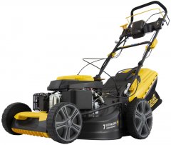 Газонокосилка бензиновая GLD-520SP-VE, 196 см3, ширина 52 см, привод, вариатор, электрический старт, 60 л Denzel 58806