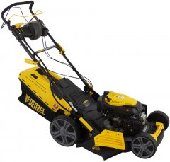 Газонокосилка бензиновая GLD-520SP-VE, 196 см3, ширина 52 см, привод, вариатор, электрический старт, 60 л Denzel 58806