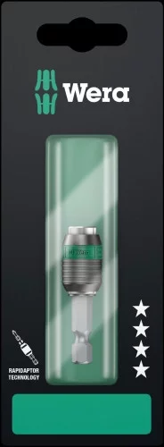 889/4/1 K SB Универсальный держатель Rapidaptor, 1/4 дюйм x 50 mm, WERA, ( WE-073421 )