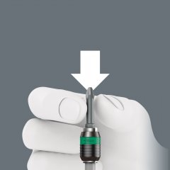 889/4/1 K SB Универсальный держатель Rapidaptor, 1/4 дюйм x 50 mm, WERA, ( WE-073421 )