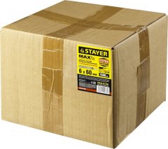 Дюбель-гвоздь STAYER полипропиленовый потайный бортик 6 x 60 мм 1500 шт 30640-06-060
