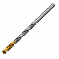 Сверло спиральное по металлу 9 х 175 мм, Р6М5, Golden Tip, удлиненное Denzel