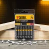 Бита TX 25х50, сталь S2, шестигранный профиль, 10 шт. Е 6,3 Denzel 11670