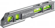 брусковый магнитный уровень KRAFTOOL Billet 8-в-1 20 см 34790