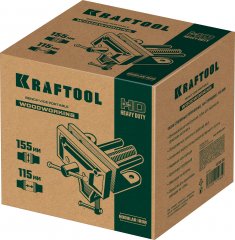 Столярные переносные тиски на струбцине, 155 мм, KRAFTOOL 32720-155