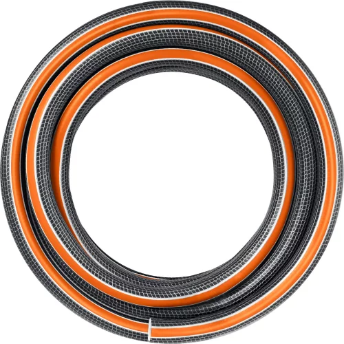 Поливочный шестислойный шланг GRINDA PROLine ultra 6 3/4", 15 м, 25 атм, двойное армирование 429009-3/4-15