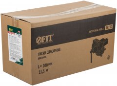 Тиски станочные поворотные усиленные 200 мм ( 23 кг ) FIT 59730