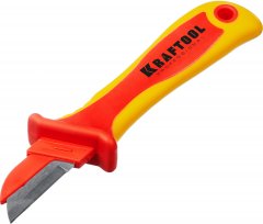Диэлектрический, прямой нож электрика KRAFTOOL KN-1 45401