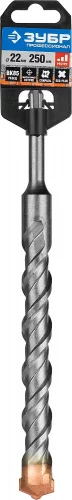 Бур SDS-plus (22х250 мм) по бетону ЗУБР 29314-250-22_z01