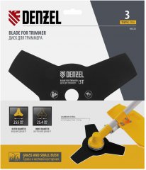 Диск для триммера, 255 х 25.4 мм, толщина 1.6 мм, 3 лезвия Denzel 96325