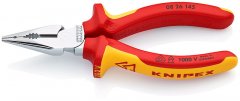 Пассатижи удлиненные хромированные 145 мм, KNIPEX, ( KN-0826145SB )