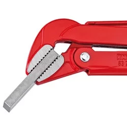 Клещи трубные угловые 45° с красным порошковым покрытием 430 мм KNIPEX KN-8320015