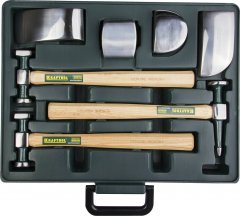Рихтовочный набор 7 шт. (3 молотка, 4 правки) KRAFTOOL 20370-H7