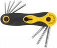 Ключи TORX CrV 8 шт. (T9-T40) складные