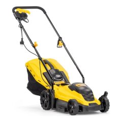 Газонокосилка эл. CHAMPION EM3313 (1,3 кВт пласт.+ткань травосб. 35л ширина 330мм 25-65мм, 8,8кг)