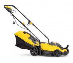 Газонокосилка эл. CHAMPION EM3313 (1,3 кВт пласт.+ткань травосб. 35л ширина 330мм 25-65мм, 8,8кг)
